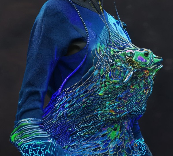海洋保护灵感服装,从自然到科技的未来 海洋保护灵感服装,从自然到科技的未来